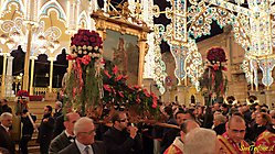 Celebrazione SS Messa su cassarmonica
