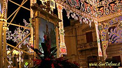 Processione del Quadro ed accensione  Luminarie (2013)