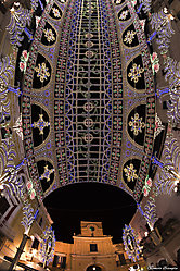 Luminarie a San TRIFONE - day and night