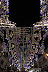 Luminarie a San TRIFONE - day and night