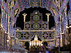 Luminarie a San TRIFONE - day and night