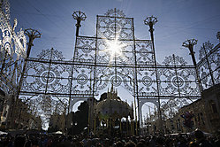 Luminarie a San TRIFONE - day and night