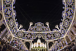 Luminarie a San TRIFONE - day and night