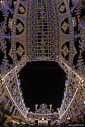 Luminarie a San TRIFONE - day and night