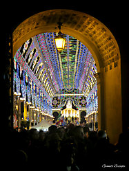 Luminarie a San TRIFONE - day and night