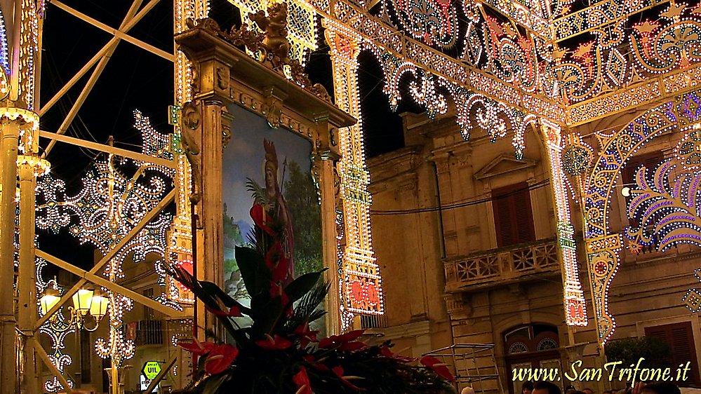 Processione del Quadro ed accensione  Luminarie (2013)