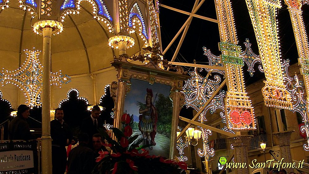 Processione del Quadro ed accensione  Luminarie (2013)
