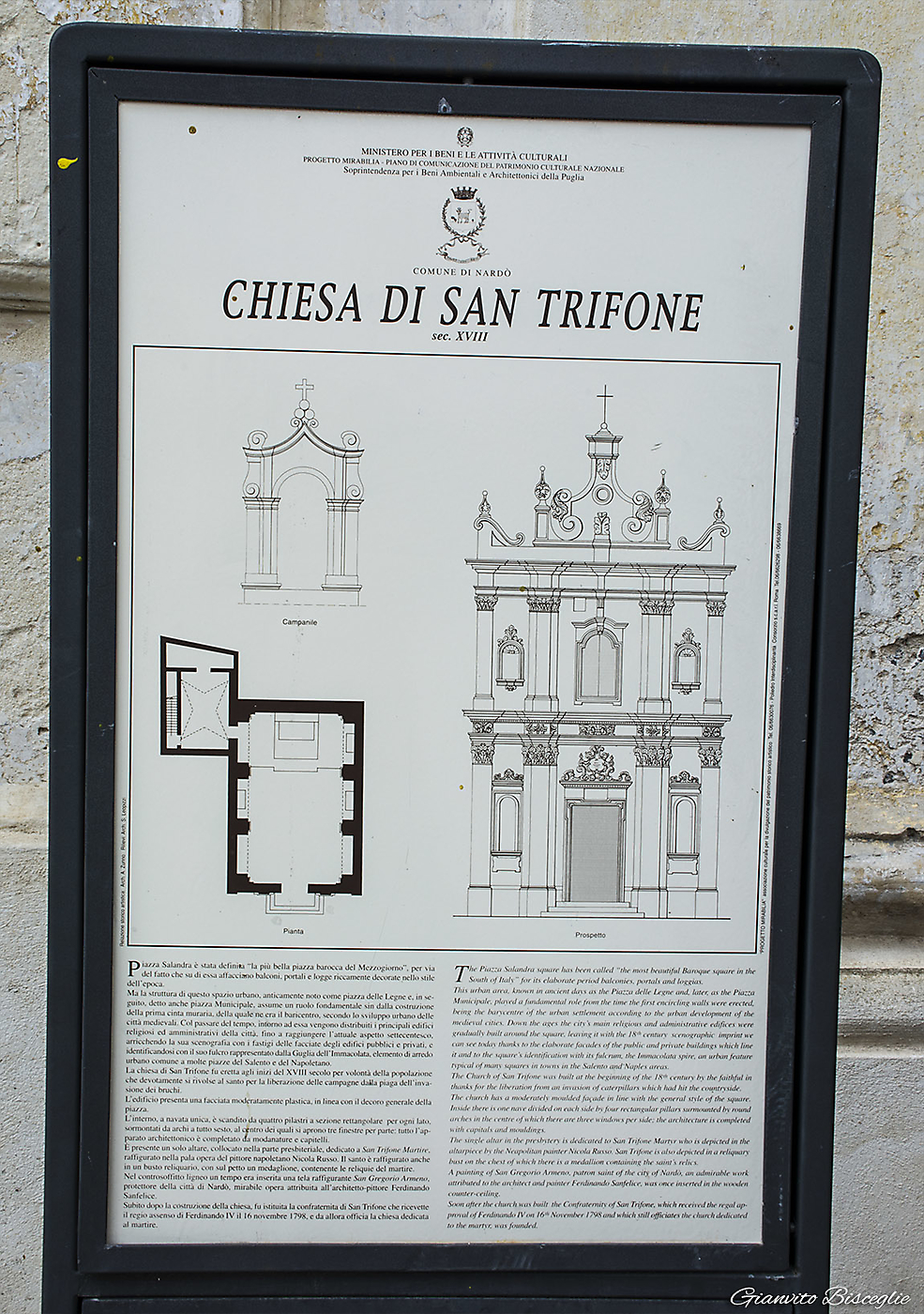 Chiesa San TRIFONE - Piazza Salandra